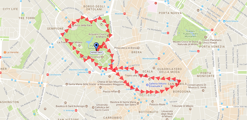 Fitwalking Milano