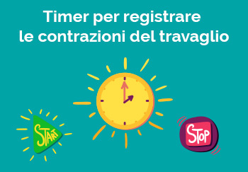 Timer per registrare le contrazioni del travaglio