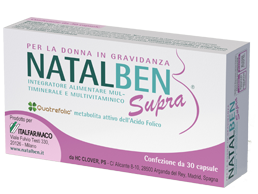 Natalben Supra -  integratore alimentare multivitaminico e multiminerale